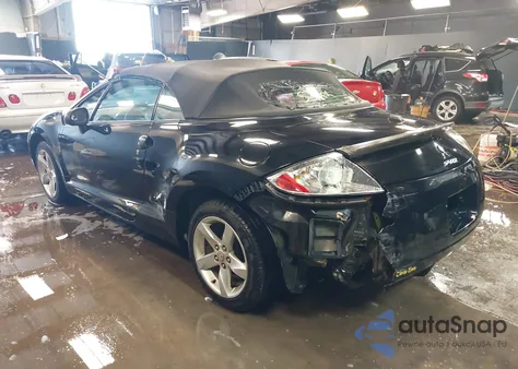 2008 Mitsubishi Eclipse Spyder Gs z USA, uszkodzony, nr VIN 4A3AL25F88E010016